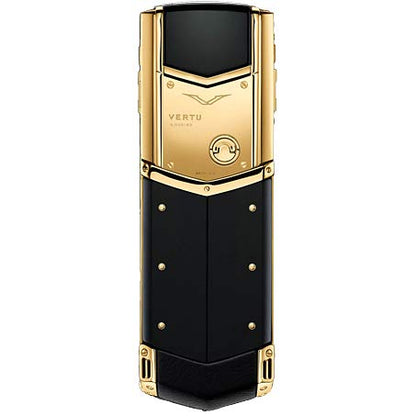 VERTU SIGNATURE S CLASSIC BLACK & GOLD KEYPAD MOBILE PHONE