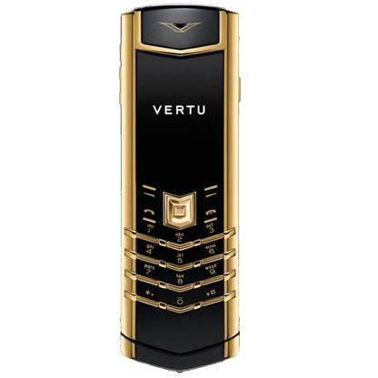 VERTU SIGNATURE S CLASSIC BLACK & GOLD KEYPAD MOBILE PHONE