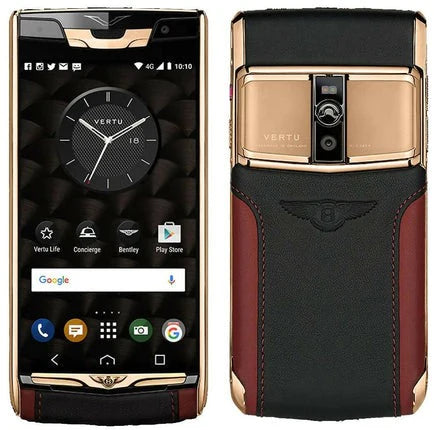 USED VERTU SIGNATURE TOUCH BENTLEY EDITION ROSE GOLD MOBILE PHONE