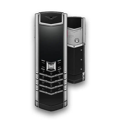 Vertu Signature S Black Silver Luxury Mobile Phone