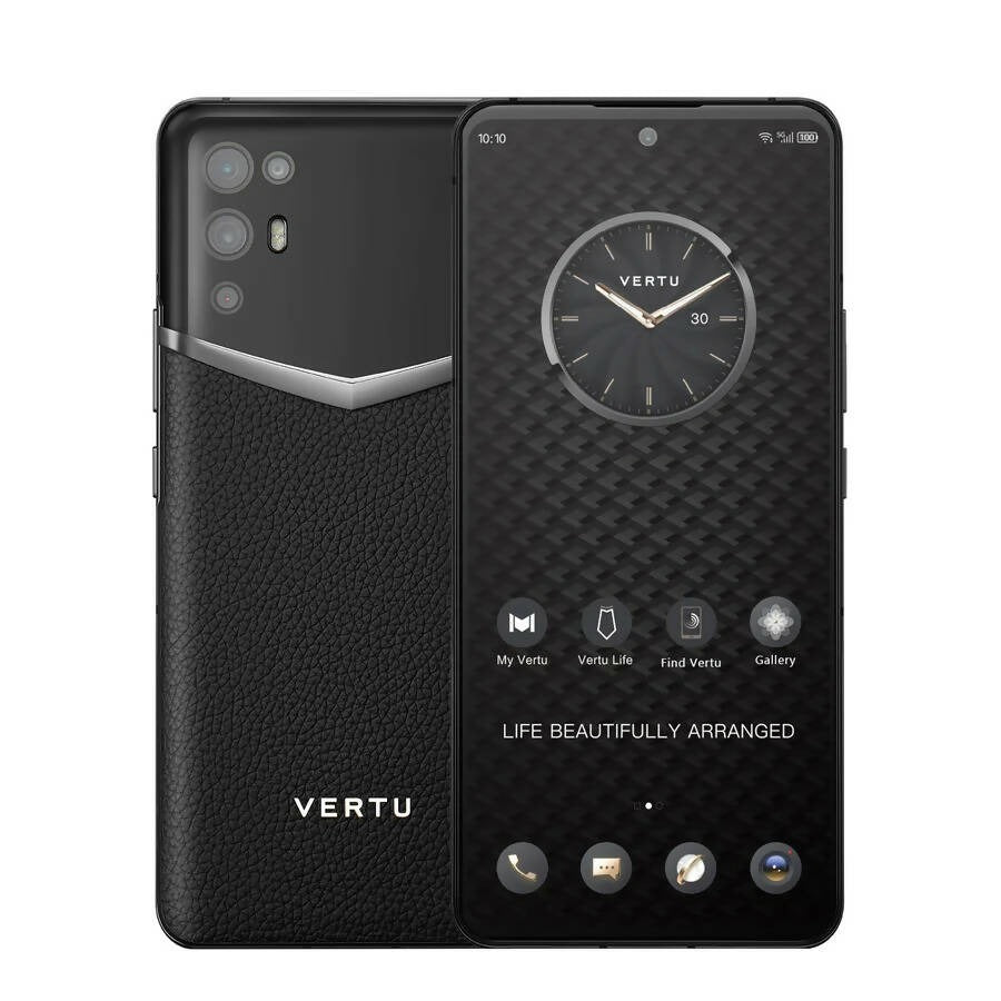 Vertu 5G Jade Black Leather Luxury Mobile Phone ( PRE ORDER)