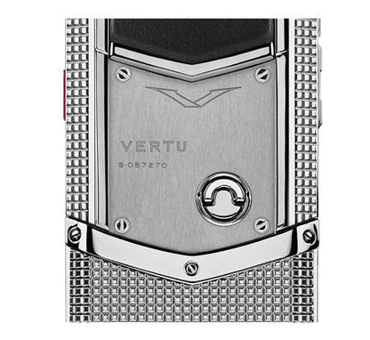 Vertu Signature S Clous De Paris Silver Titanium Keypad Phone