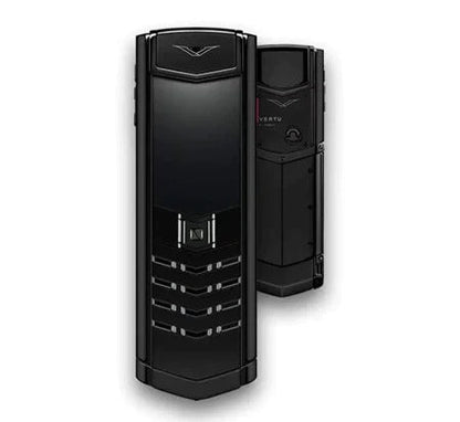 Vertu Signature Full Black Keypad Mobile Phone