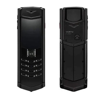 Vertu Signature Full Black Keypad Mobile Phone