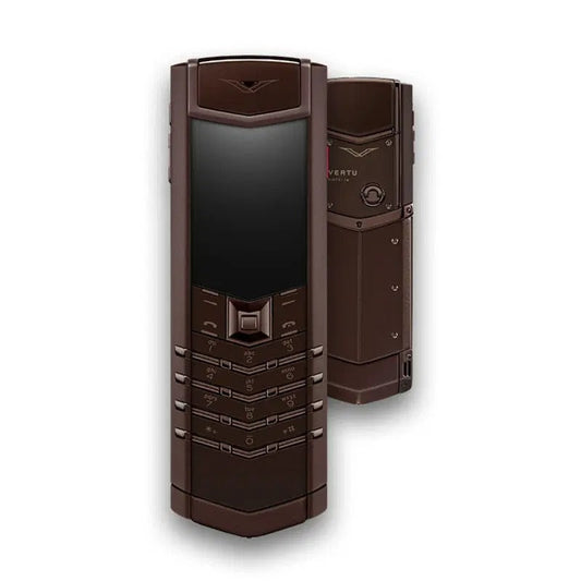 Vertu Signature S Full Brown Chocolate Dial Keypad Mobile Phone